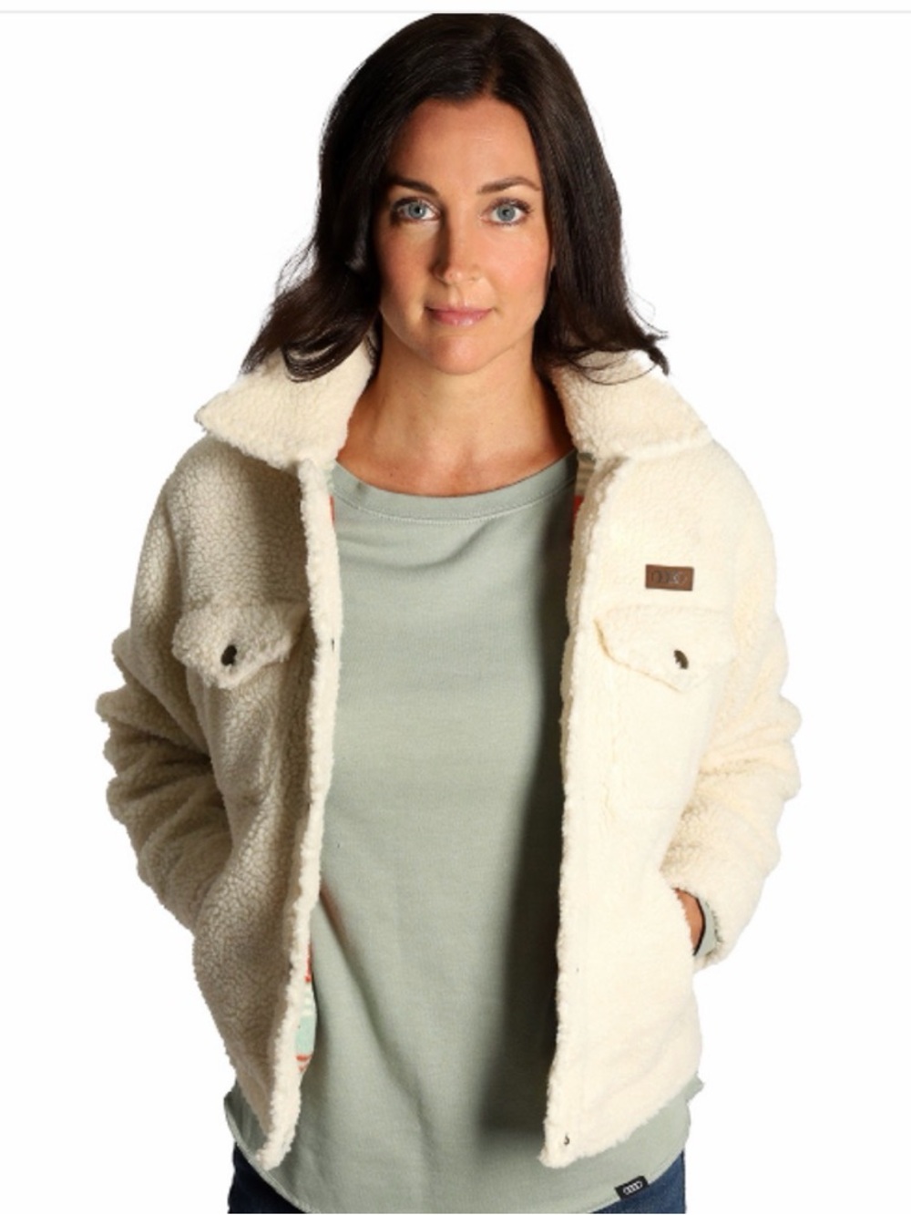 Women‘s Sportique Sherpa Jacket Ivory